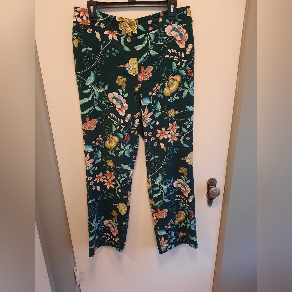 Floral Patterned Pants
